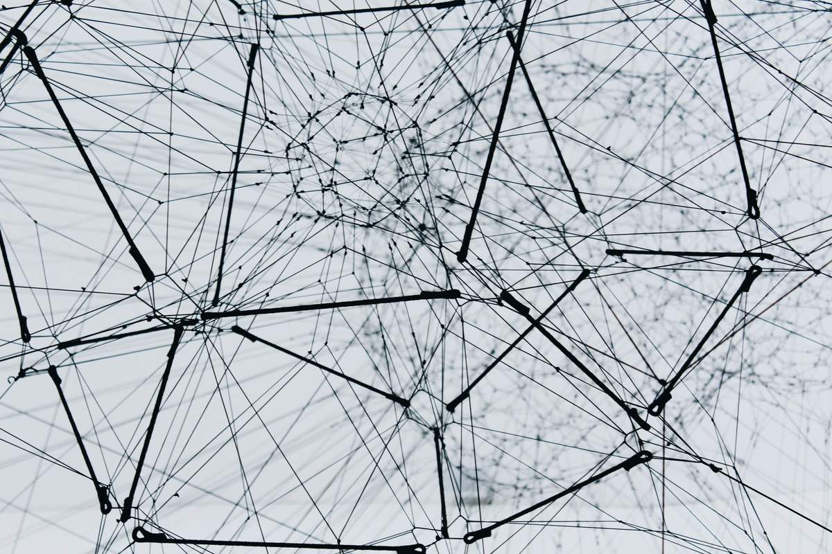 Metal infrastructure structure shot from below, representing the technical architecture behind crawl budget optimization