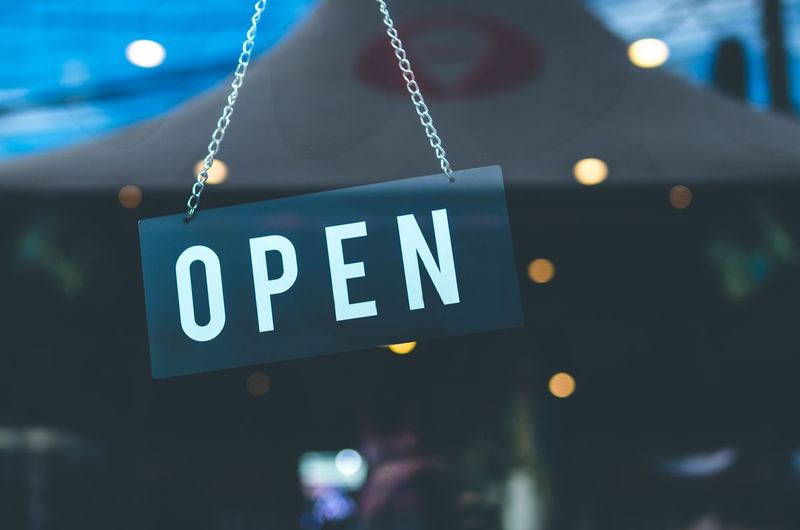 A local storefront seen from the street, the kind of business that benefits from local SEO